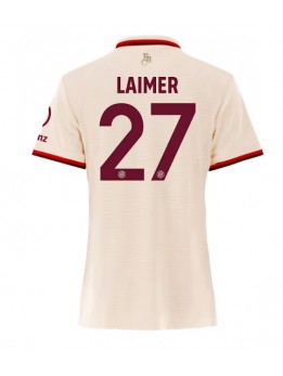 Bayern Munich Konrad Laimer #27 Ausweichtrikot für Frauen 2024-25 Kurzarm